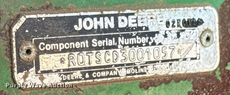 image for item EQ1123 1989 John Deere 8760 4WD tractor