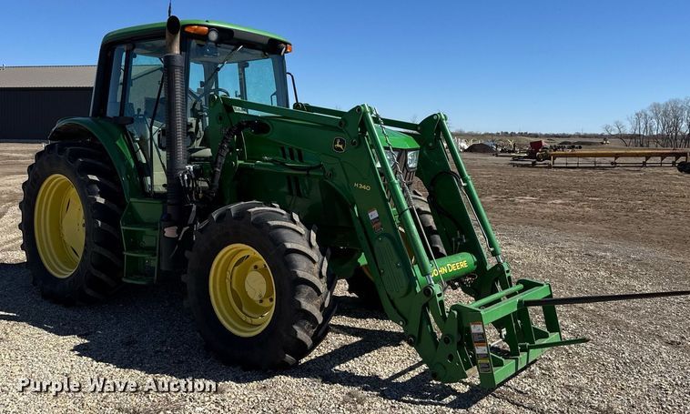 image for item EQ1127 2013 John Deere 6125M MFWD tractor