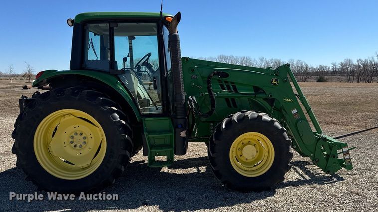 image for item EQ1127 2013 John Deere 6125M MFWD tractor