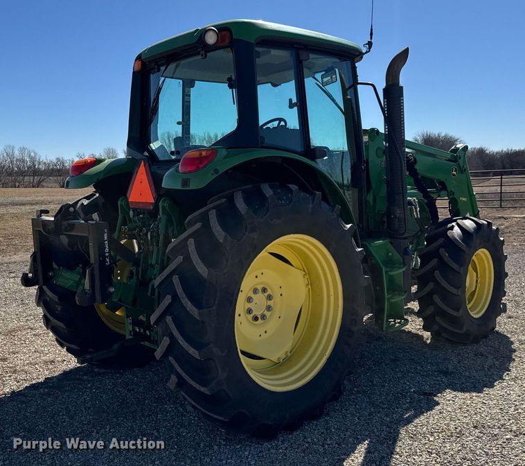 image for item EQ1127 2013 John Deere 6125M MFWD tractor