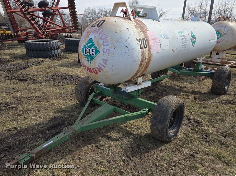 image for item EQ6700 NH3 tank trailer 