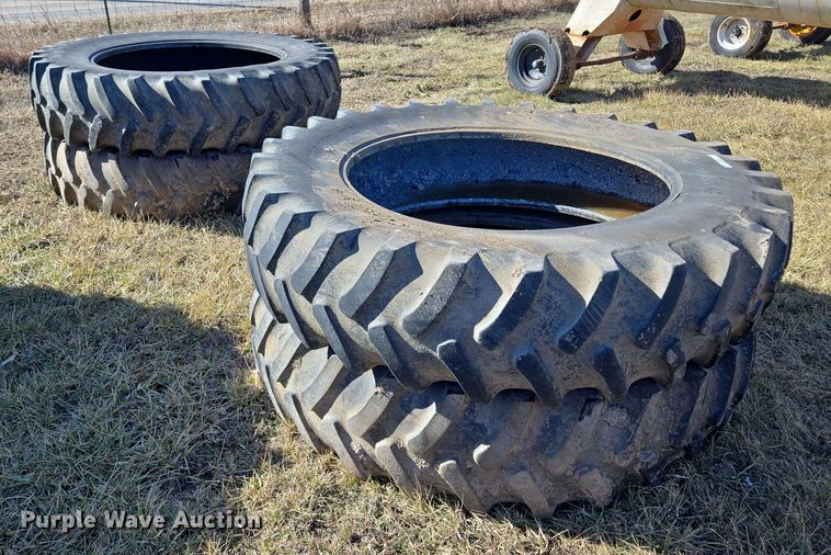 image for item EQ6702 (4) Firestone Radial All Traction 23 18.4R46 tires