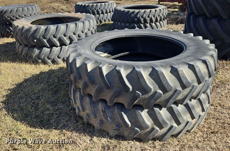 image for item EQ6702 (4) Firestone Radial All Traction 23 18.4R46 tires