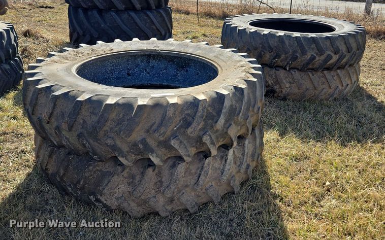 image for item EQ6702 (4) Firestone Radial All Traction 23 18.4R46 tires