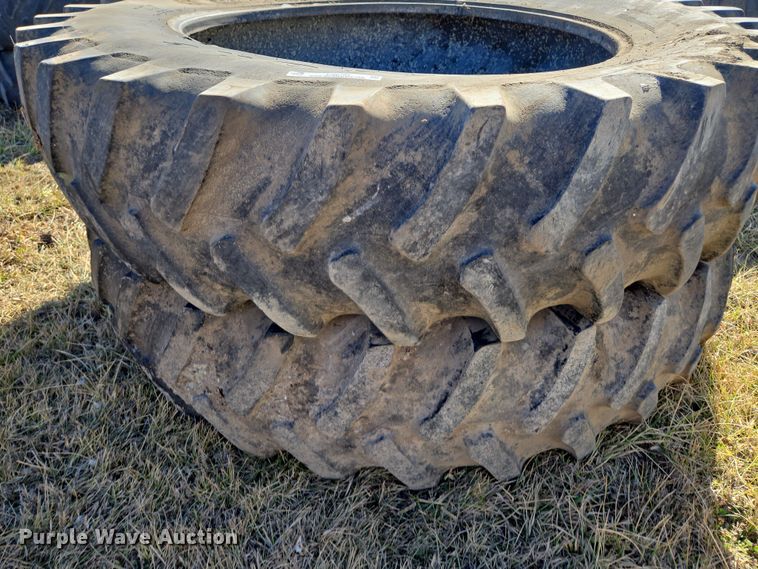 image for item EQ6702 (4) Firestone Radial All Traction 23 18.4R46 tires