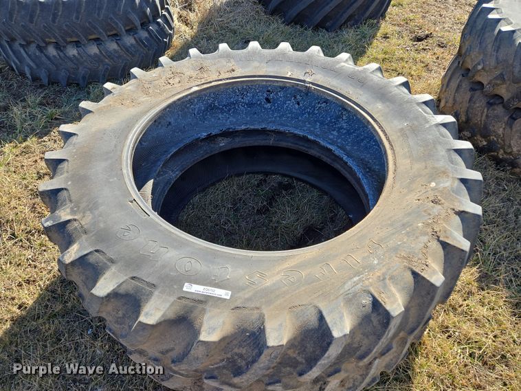 image for item EQ6702 (4) Firestone Radial All Traction 23 18.4R46 tires