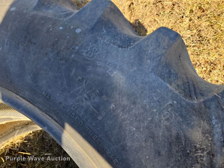 image for item EQ6702 (4) Firestone Radial All Traction 23 18.4R46 tires