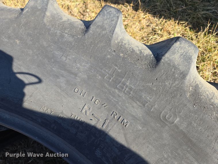 image for item EQ6702 (4) Firestone Radial All Traction 23 18.4R46 tires