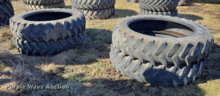 image for item EQ6703 (4) Firestone Radial All Traction 23 420/80R46 tires