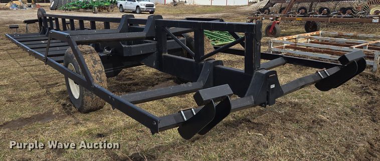 image for item EQ6707 Westendorf  Hay Man Bale Limo  hay bale trailer