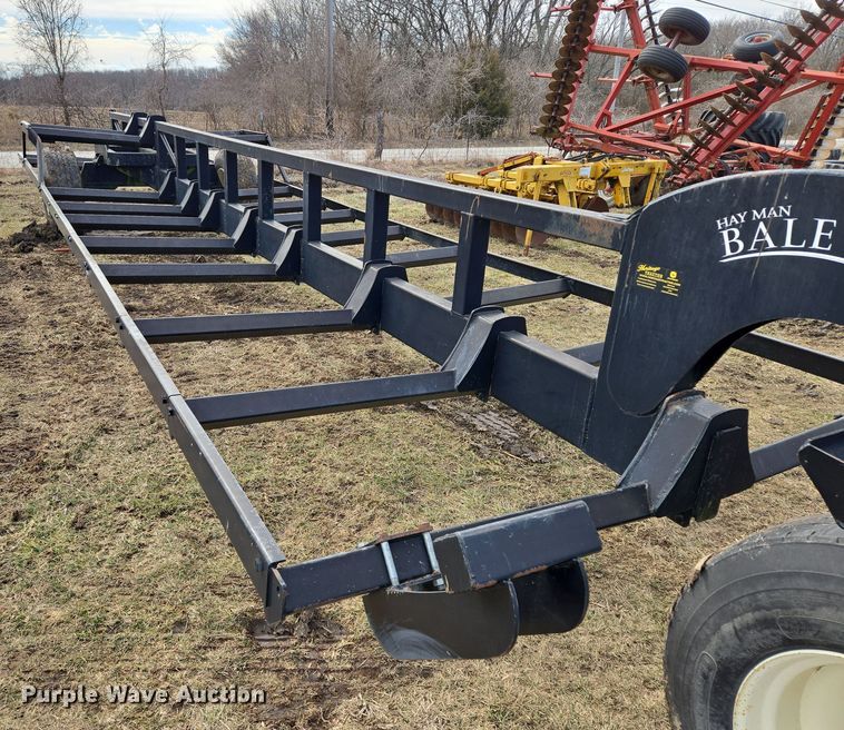 image for item EQ6707 Westendorf  Hay Man Bale Limo  hay bale trailer