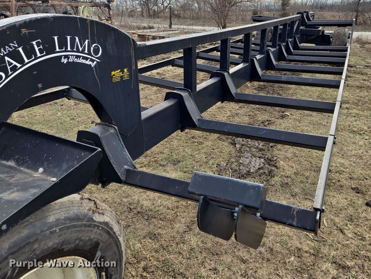 image for item EQ6707 Westendorf  Hay Man Bale Limo  hay bale trailer