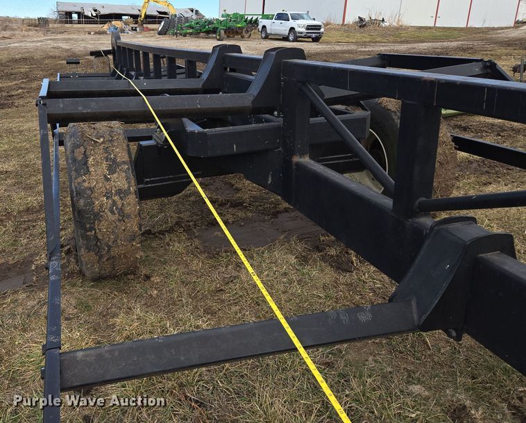 image for item EQ6707 Westendorf  Hay Man Bale Limo  hay bale trailer