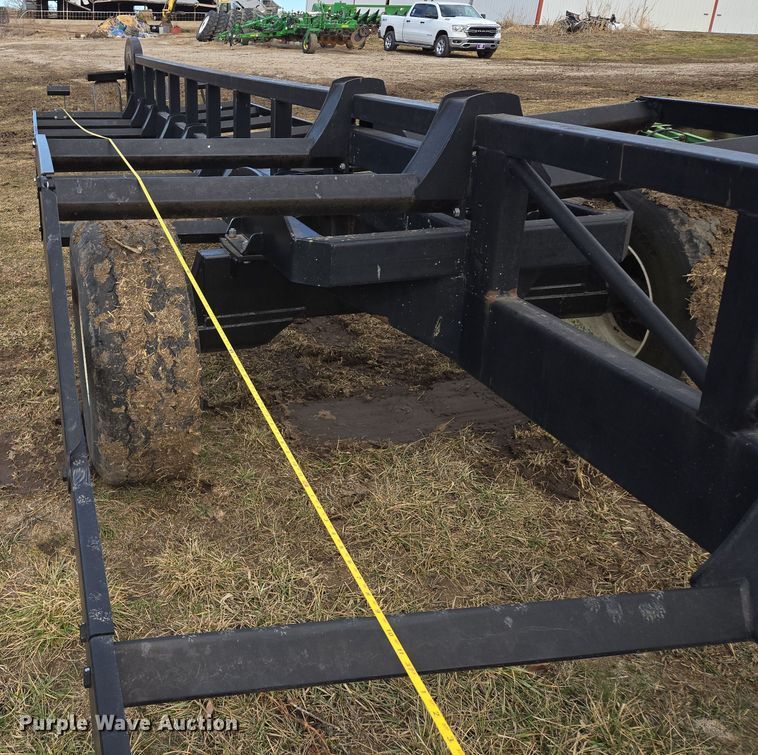 image for item EQ6707 Westendorf  Hay Man Bale Limo  hay bale trailer