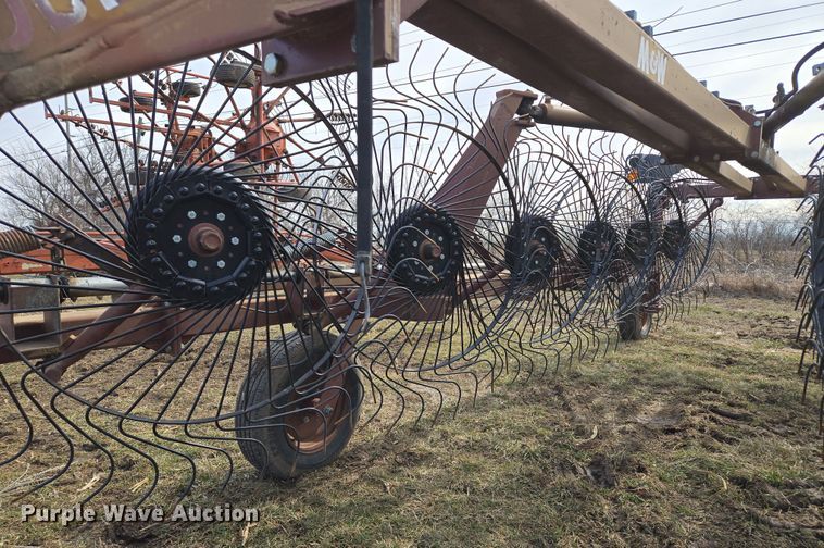 image for item EQ6710 M&W DF-12 hay rake