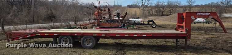 image for item EQ6714 2008 Hillsboro  700 equipment trailer