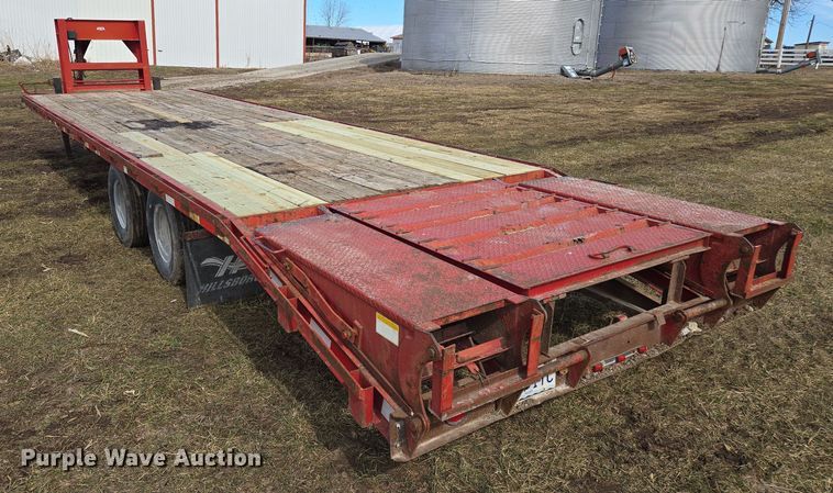 image for item EQ6714 2008 Hillsboro  700 equipment trailer
