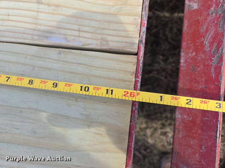 image for item EQ6714 2008 Hillsboro  700 equipment trailer