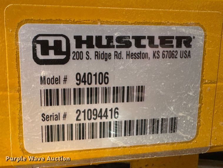 image for item EQ6815 2021 Hustler X-One ZTR lawn mower