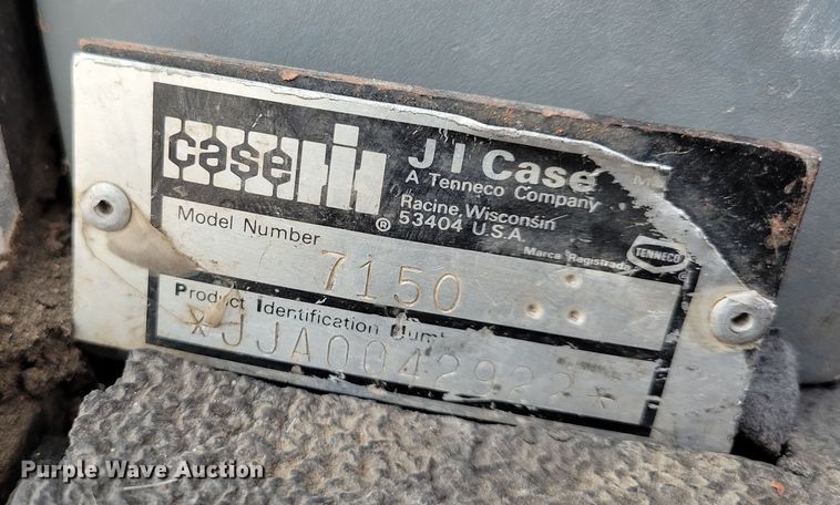 image for item NB9870 1992 Case 7150 Magnum MFWD tractor