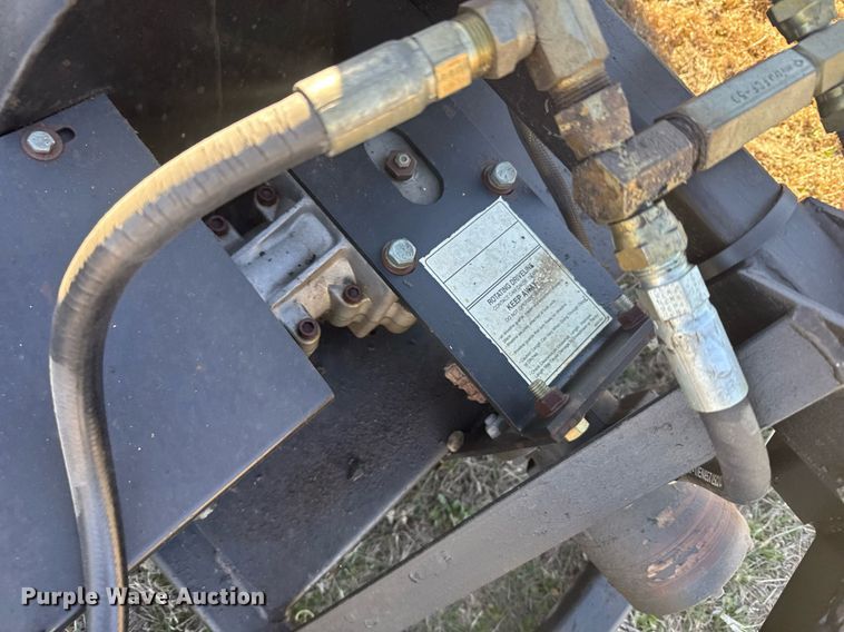 image for item NN9691 Black Max skid steer snow blower