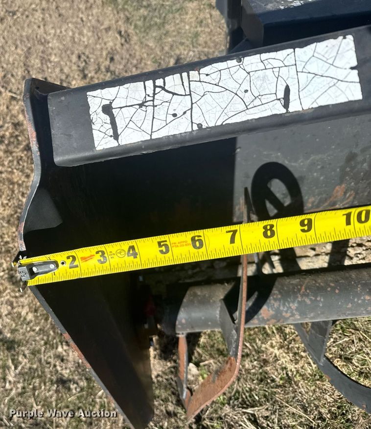 image for item NN9691 Black Max skid steer snow blower