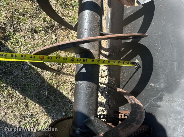 image for item NN9691 Black Max skid steer snow blower