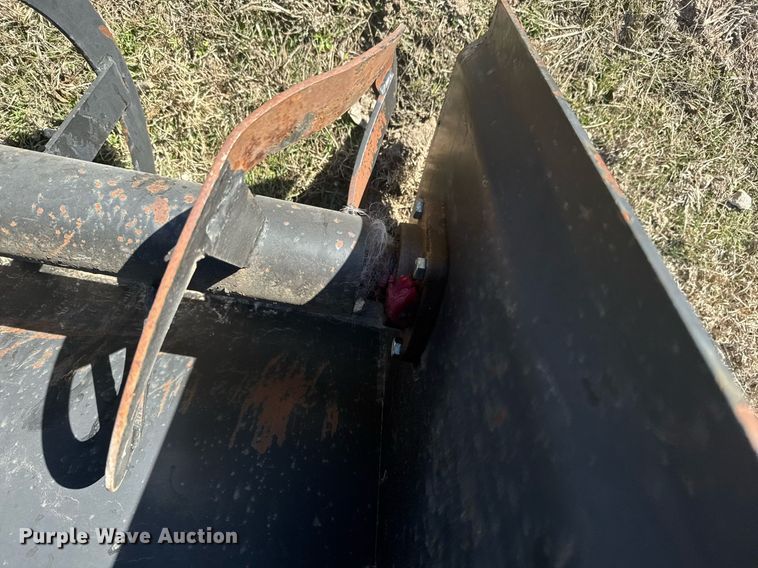 image for item NN9691 Black Max skid steer snow blower