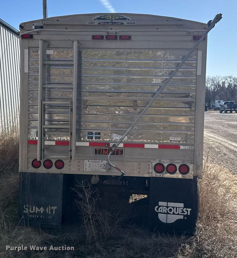 image for item NN9692 2008 Timpte grain trailer