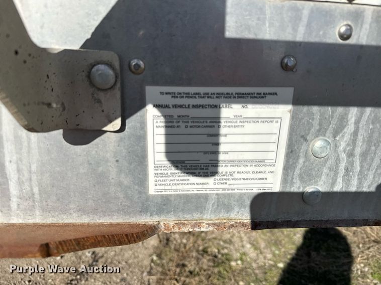 image for item NN9692 2008 Timpte grain trailer