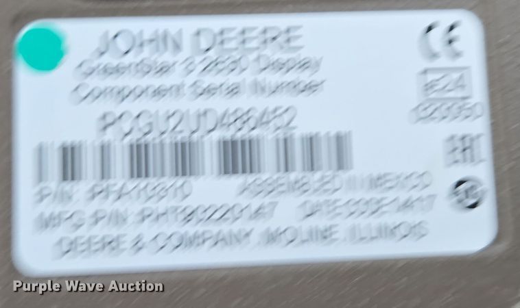 image for item YA0355 2019 John Deere 9800i forage harvester