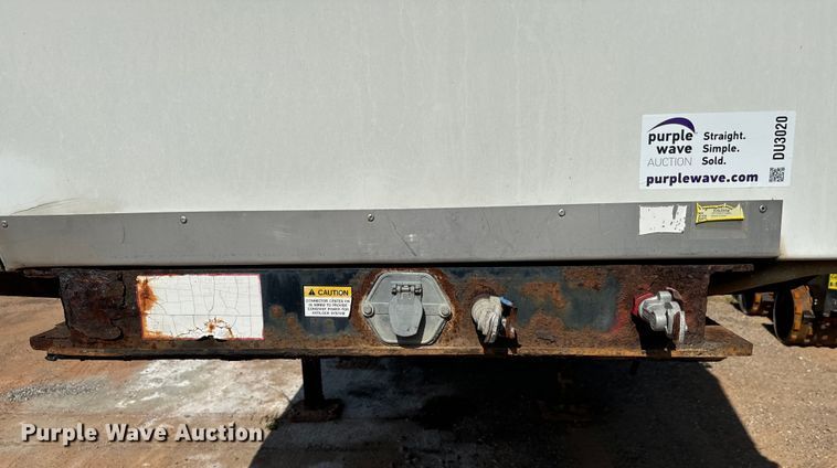 image for item DU3020 2005 Clark  CDCT-2005 refrigerated van trailer