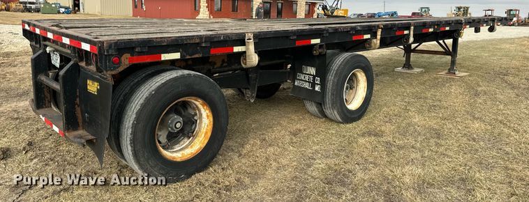 image for item DV1775 1974 Hobbs Flatbed trailer