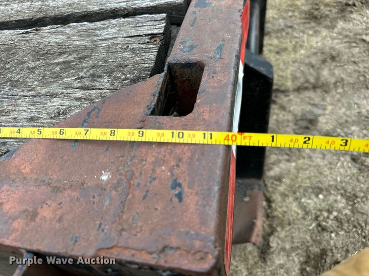 image for item DV1775 1974 Hobbs Flatbed trailer