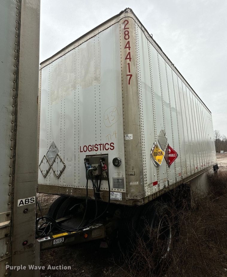 image for item DV1830 2004 Wabash DVDBHPC dry van trailer