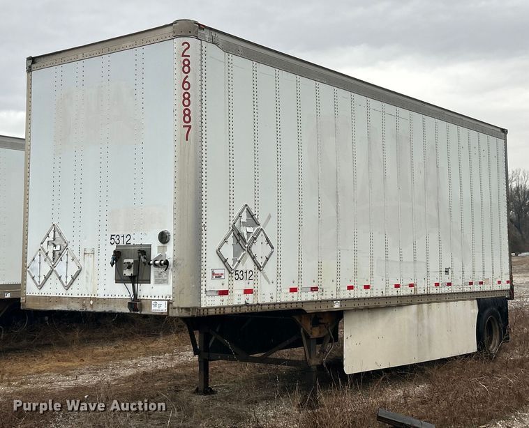 image for item DV1834 2007 Wabash DVDBHPC dry van trailer