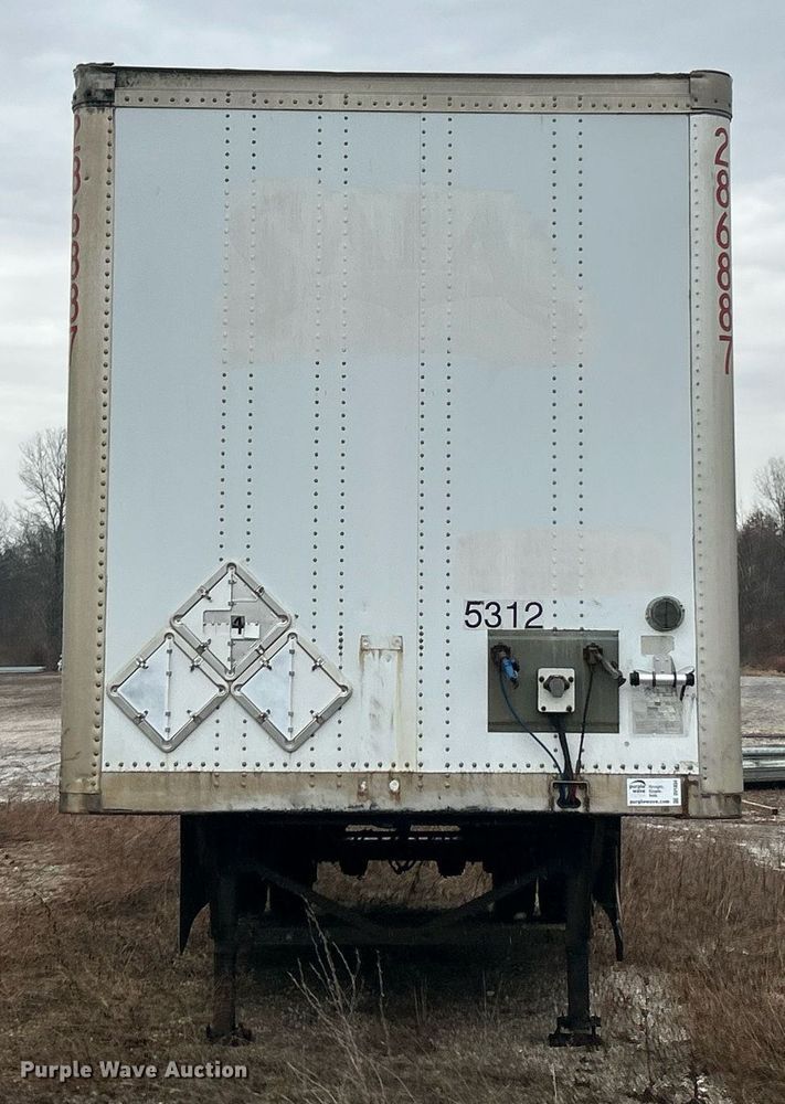 image for item DV1834 2007 Wabash DVDBHPC dry van trailer