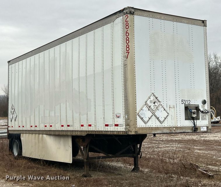 image for item DV1834 2007 Wabash DVDBHPC dry van trailer
