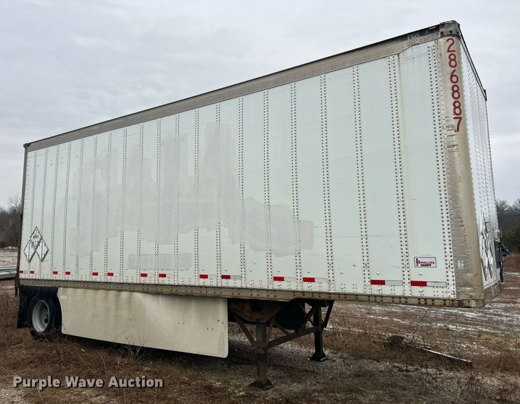 image for item DV1834 2007 Wabash DVDBHPC dry van trailer