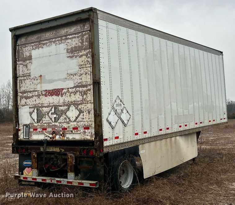 image for item DV1834 2007 Wabash DVDBHPC dry van trailer