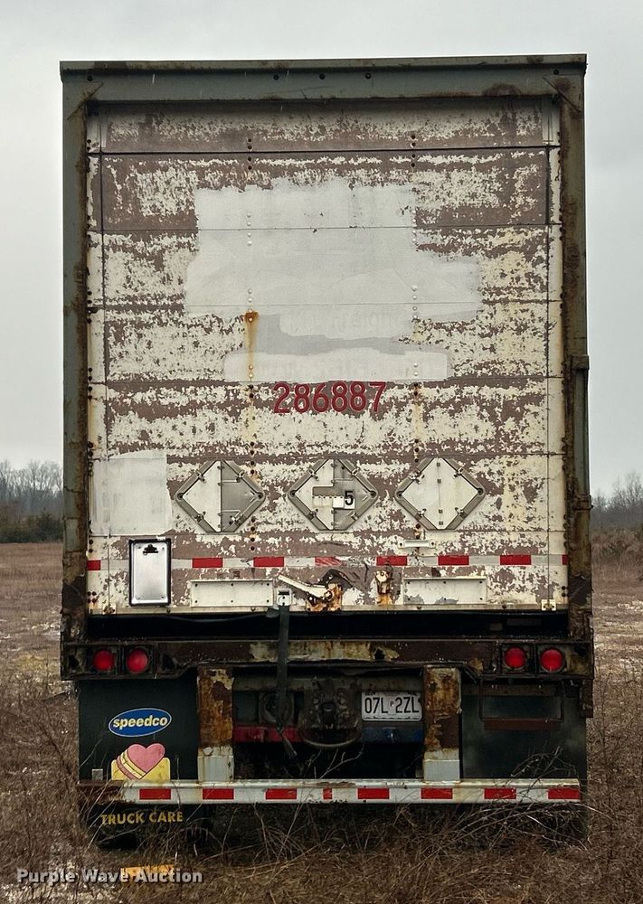 image for item DV1834 2007 Wabash DVDBHPC dry van trailer