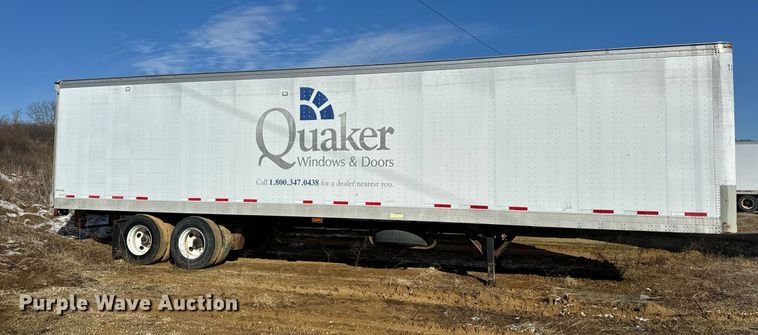 image for item DV1838 1996 Fruehauf  FB-8-T2 42N dry van trailer