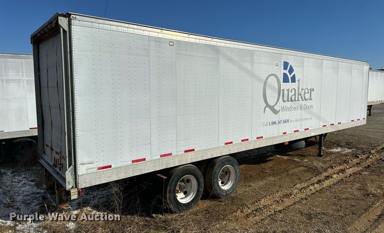 image for item DV1838 1996 Fruehauf  FB-8-T2 42N dry van trailer