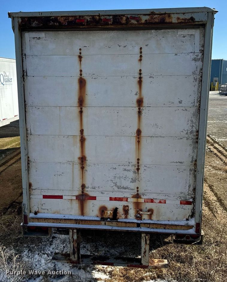 image for item DV1838 1996 Fruehauf  FB-8-T2 42N dry van trailer