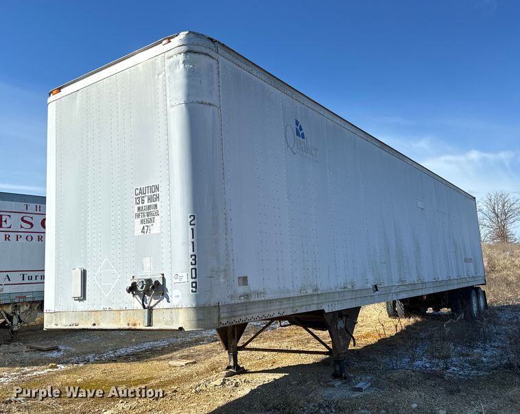 image for item DV1839 1998 Pine Ridge dry van trailer