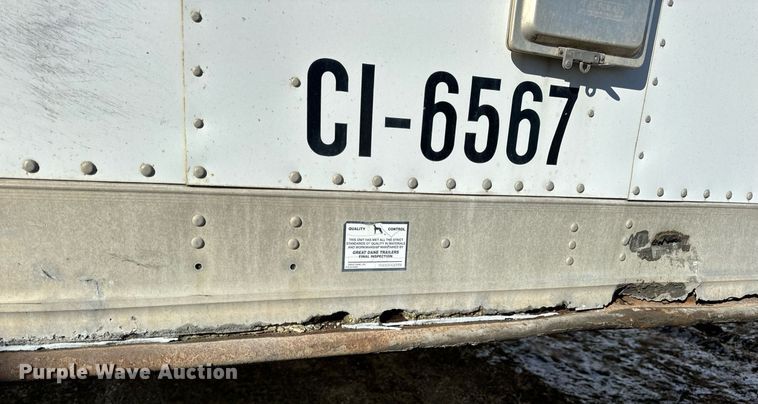 image for item DV1840 2007 Great Dane 73-11TP-SAL dry van trailer