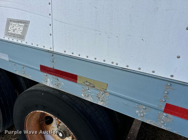 image for item DV1841 1989 Great Dane 7011TZ-1PW dry van trailer