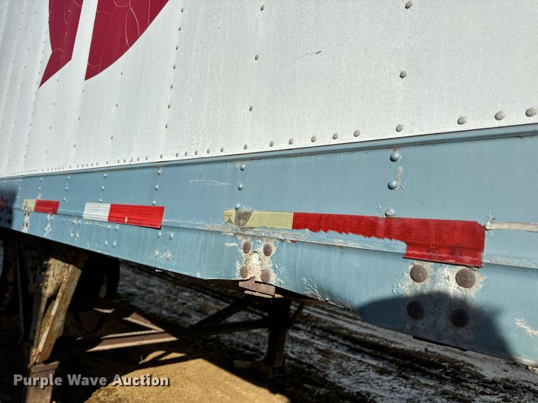 image for item DV1841 1989 Great Dane 7011TZ-1PW dry van trailer