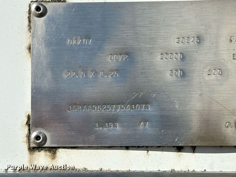 image for item DV1842 2007 Great Dane 7311TP-SAL dry van trailer