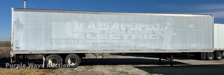 image for item DV1843 1998 Wabash dry van trailer